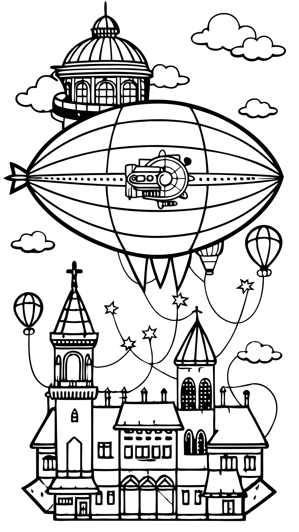 coloring pages steampunk